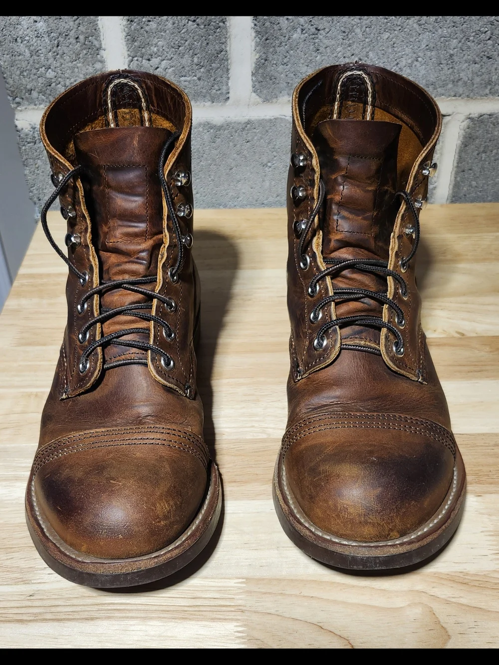 Red Wing Iron Ranger 8050 Copper Rough And Tough. Mens 7.5D